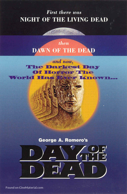 Day of the Dead - VHS movie cover