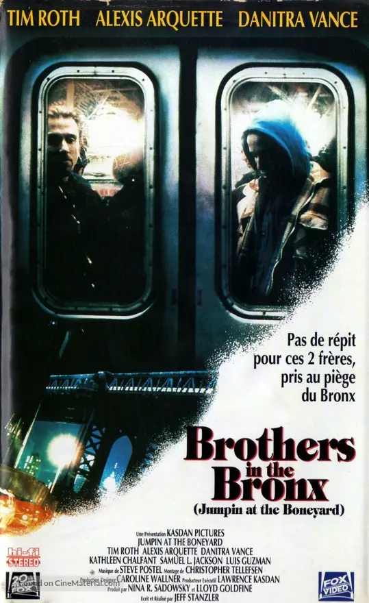 Jumpin&#039; at the Boneyard - French VHS movie cover