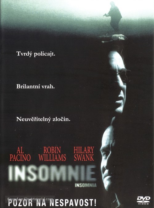 Insomnia - Czech DVD movie cover