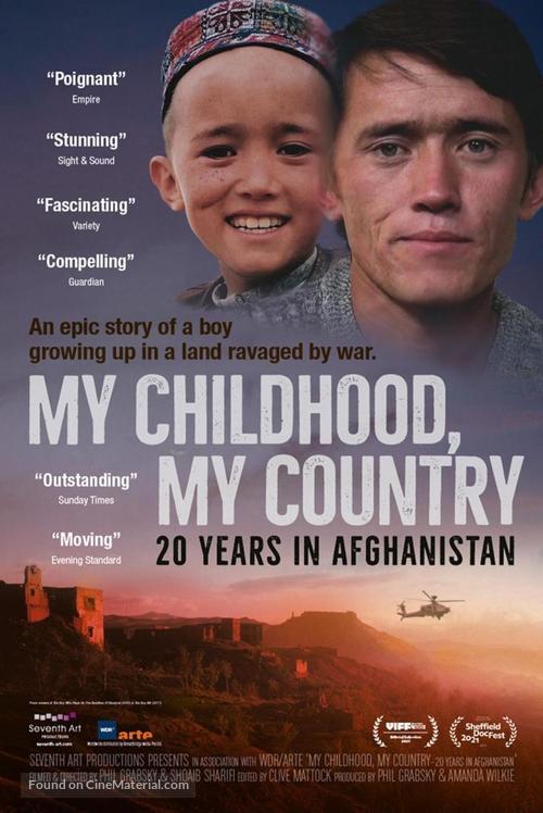 My Childhood, My Country: 20 Years in Afghanistan - British Movie Poster