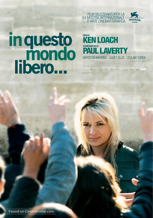 It&#039;s a Free World... - Italian Movie Poster