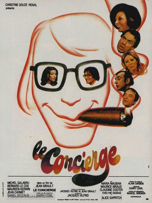 Le concierge - French Movie Poster