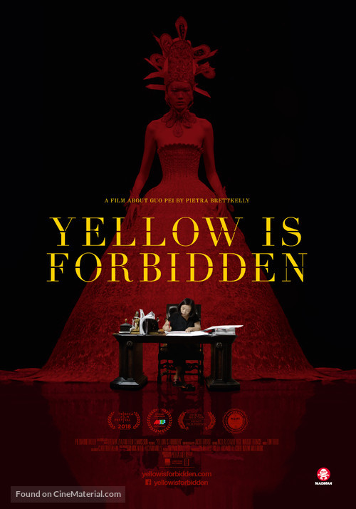 Yellow is Forbidden - New Zealand Movie Poster