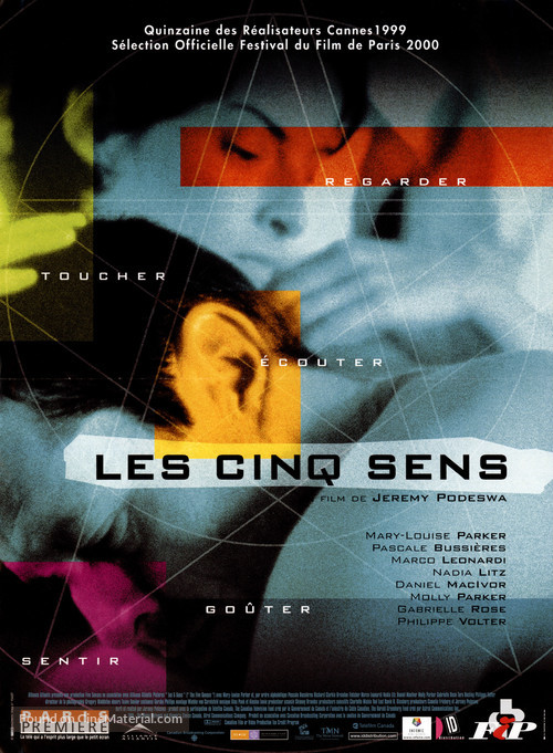 The Five Senses - French poster