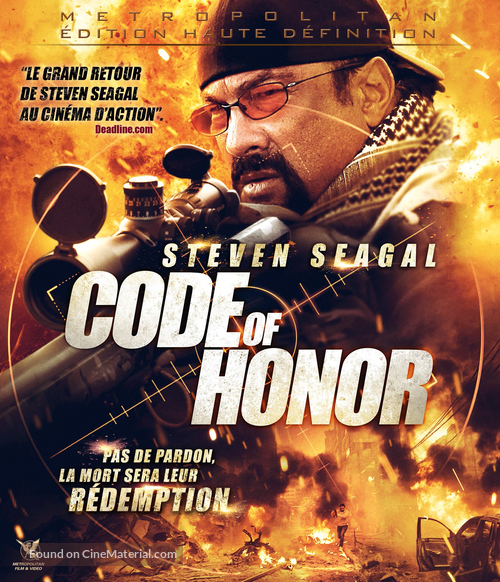 Code of Honor - French Blu-Ray movie cover