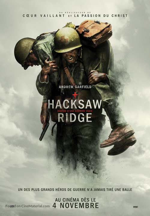 Hacksaw Ridge - Canadian Movie Poster