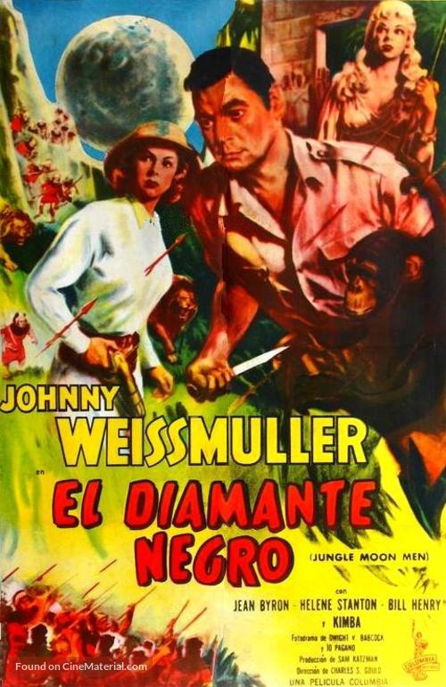 Jungle Moon Men - Argentinian Movie Poster
