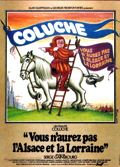 Vous n&#039;aurez pas l&#039;Alsace et la Lorraine - French Movie Poster