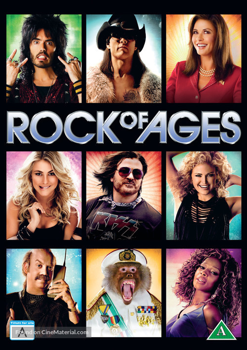 Rock of Ages - Danish DVD movie cover