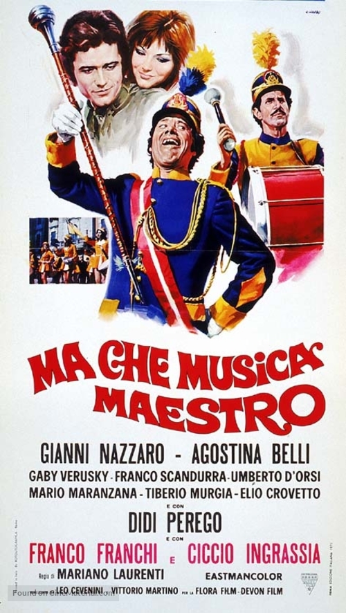 Ma che musica maestro - Italian Movie Poster