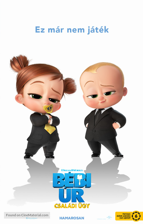 The Boss Baby: Family Business - Hungarian Movie Poster