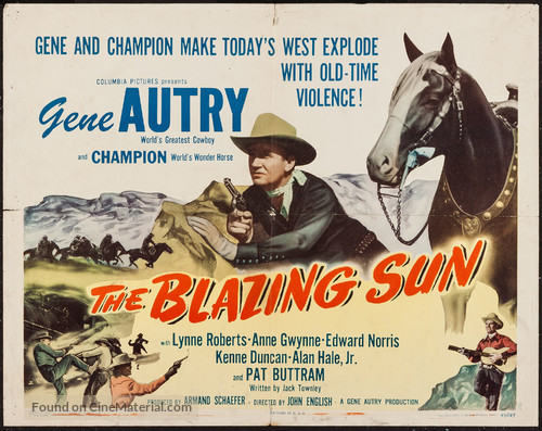 The Blazing Sun - Movie Poster