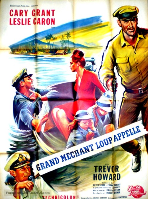 Father Goose - French Movie Poster