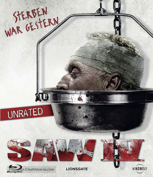 Saw IV - Swiss Blu-Ray movie cover