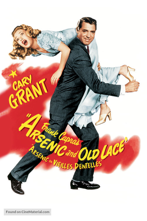 Arsenic and Old Lace - Belgian Movie Cover