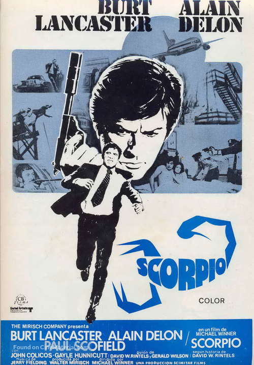 Scorpio - Spanish Movie Poster
