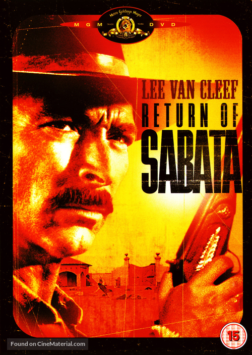 &Egrave; tornato Sabata... hai chiuso un&#039;altra volta - British DVD movie cover