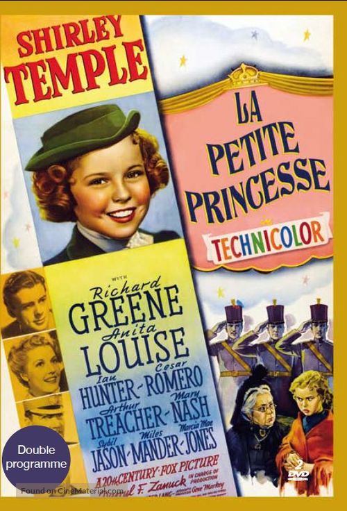 The Little Princess - French DVD movie cover