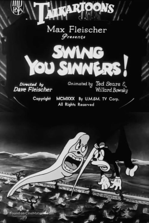 Swing You Sinners! - Movie Poster