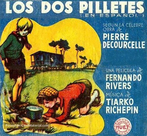 Les deux gosses - Spanish Movie Poster