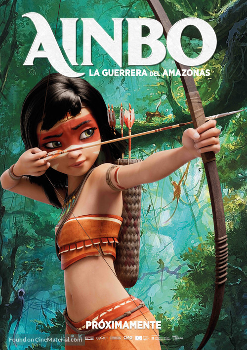 AINBO: Spirit of the Amazon - Spanish Movie Poster