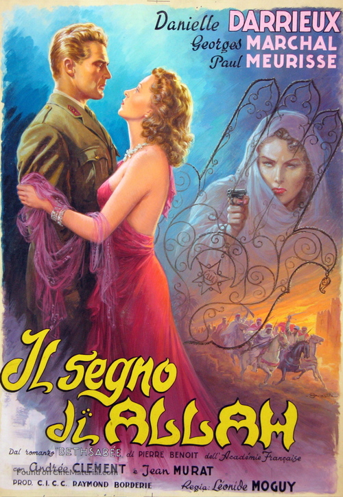 Bethsab&eacute;e - Italian Movie Poster