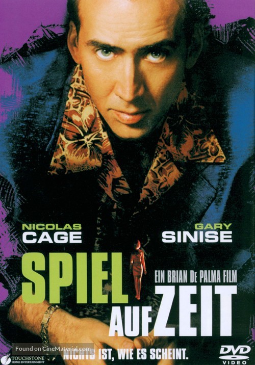 Snake Eyes - German DVD movie cover