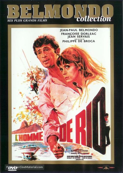 L&#039;homme de Rio - French DVD movie cover