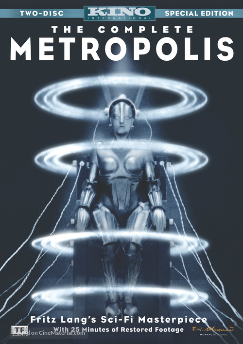 Metropolis - DVD movie cover
