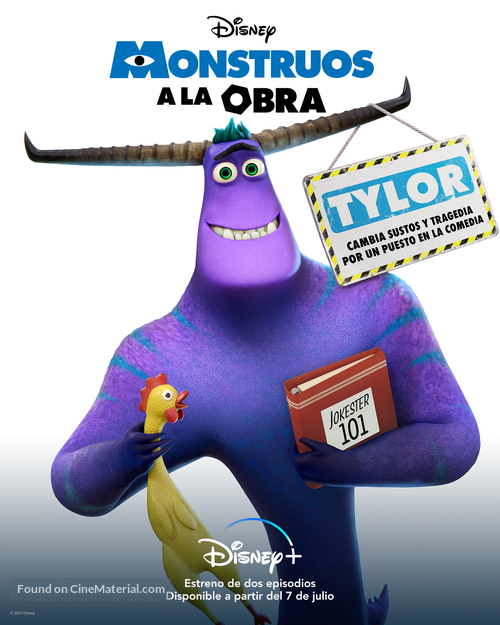 &quot;Monsters at Work&quot; - Spanish Movie Poster