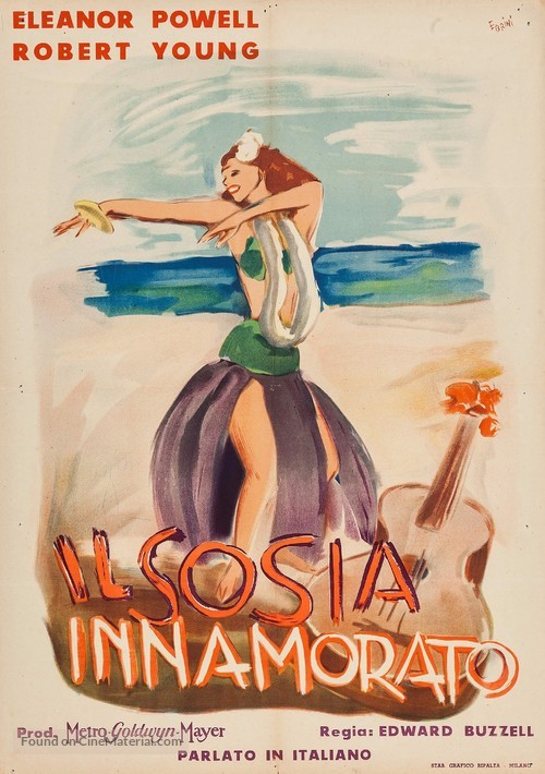 Honolulu - Italian Movie Poster