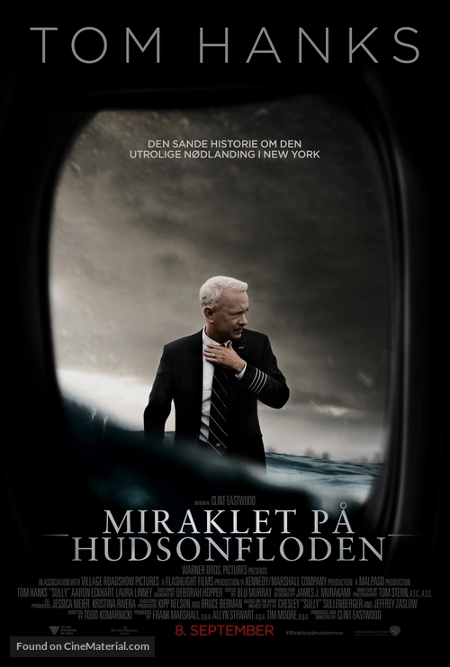 Sully - Danish Movie Poster