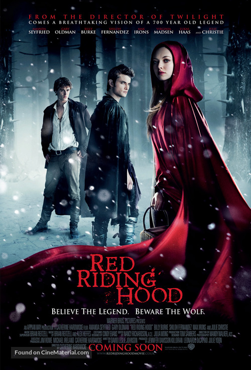 Red Riding Hood - British Movie Poster