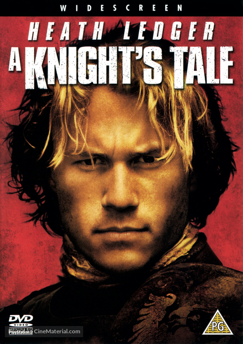 A Knight&#039;s Tale - British DVD movie cover