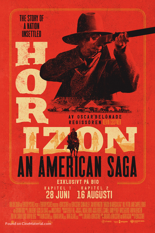 Horizon: An American Saga - Swedish Movie Poster