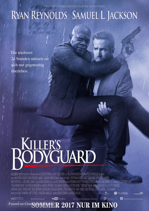 The Hitman&#039;s Bodyguard - German Movie Poster