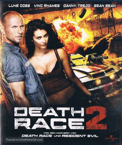 Death Race 2 - Austrian Blu-Ray movie cover