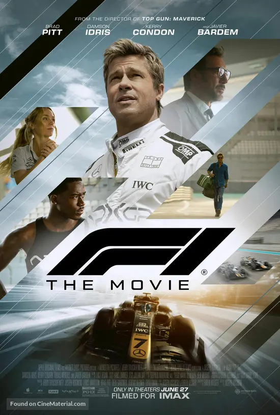 F1 THE MOVIE パンフレット F1: The Movie (2025) movie poster