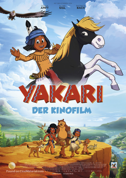 Yakari le film - German Movie Poster