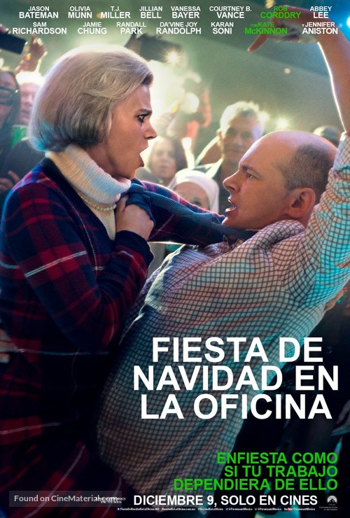 Office Christmas Party - Mexican Movie Poster