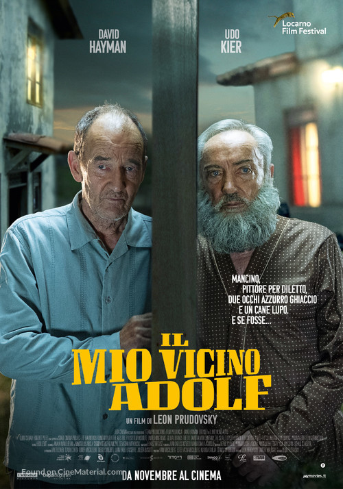 My Neighbor Adolf - Italian Movie Poster