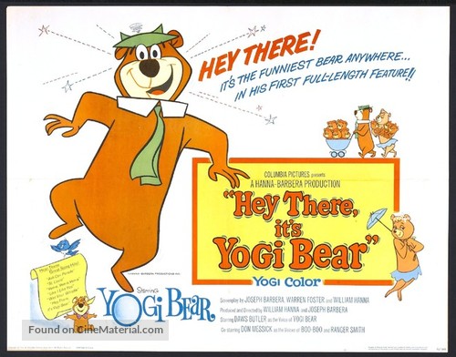 Hey There, It&#039;s Yogi Bear - Movie Poster