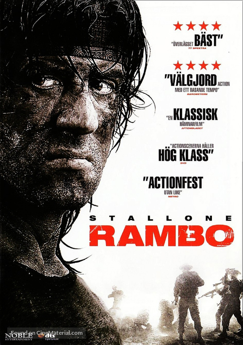 Rambo - Swedish Movie Cover