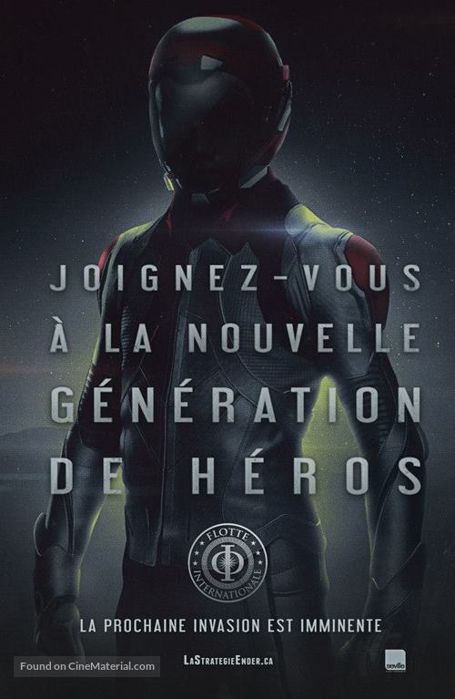 Ender&#039;s Game - Canadian Movie Poster