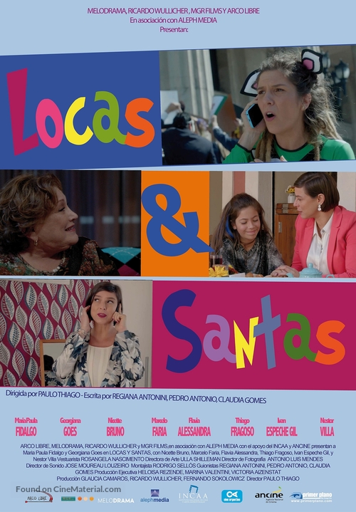 Doidas e Santas - Argentinian Movie Poster