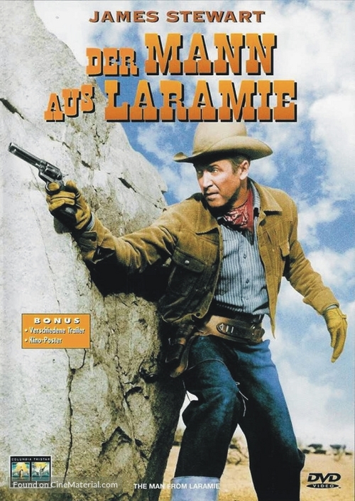 The Man from Laramie - German DVD movie cover