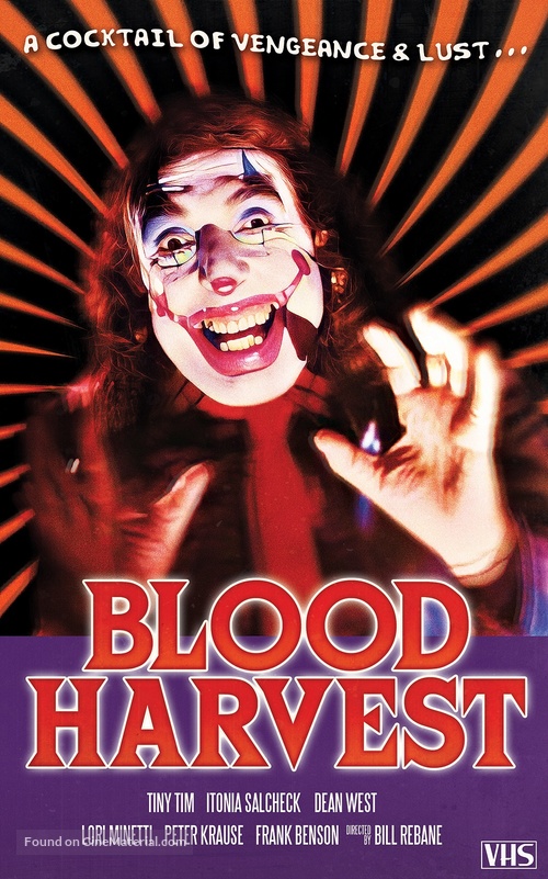 Blood Harvest - VHS movie cover