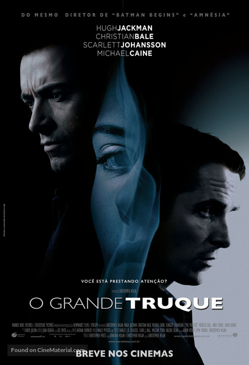 The Prestige - Brazilian Movie Poster