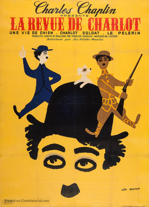 The Chaplin Revue - French Movie Poster