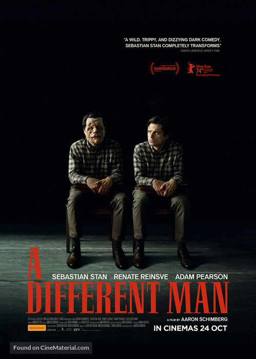 A Different Man - Australian Movie Poster